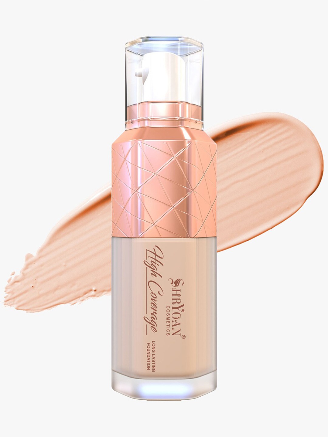 

SHRYOAN High Coverage Long Lasting Foundation 50 ml - Ivory 02, Beige