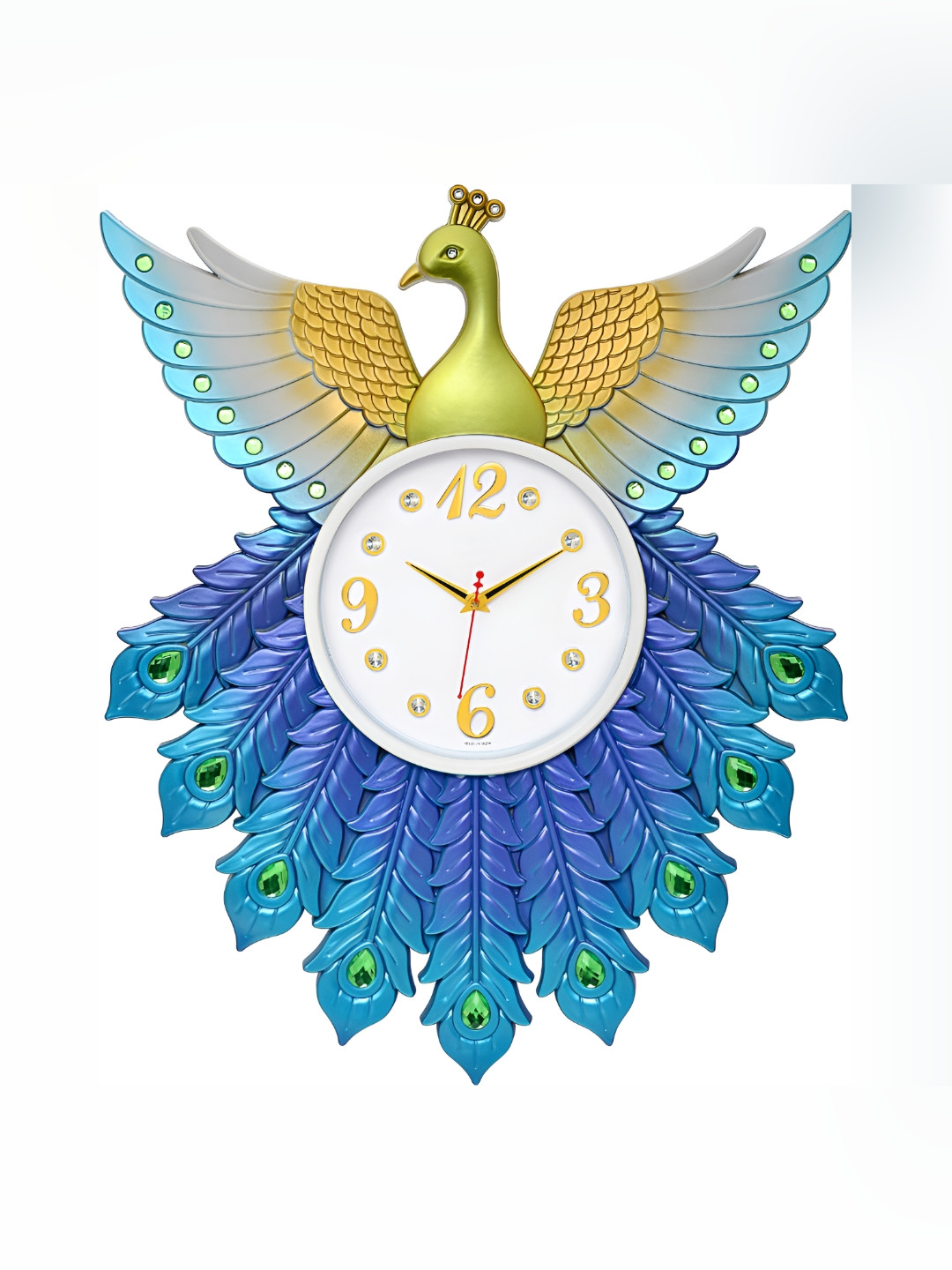 

Attractionz Blue Contemporary Round Shaped Wall Clock