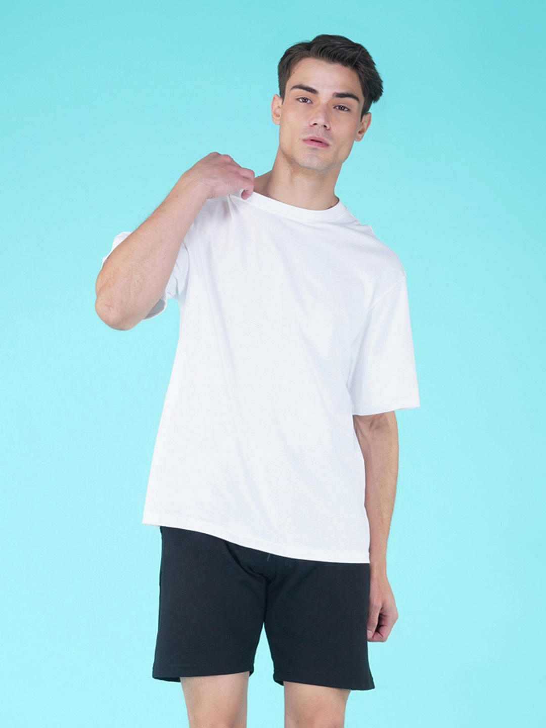 

NUSYL Men Mid-Rise Shorts, Black