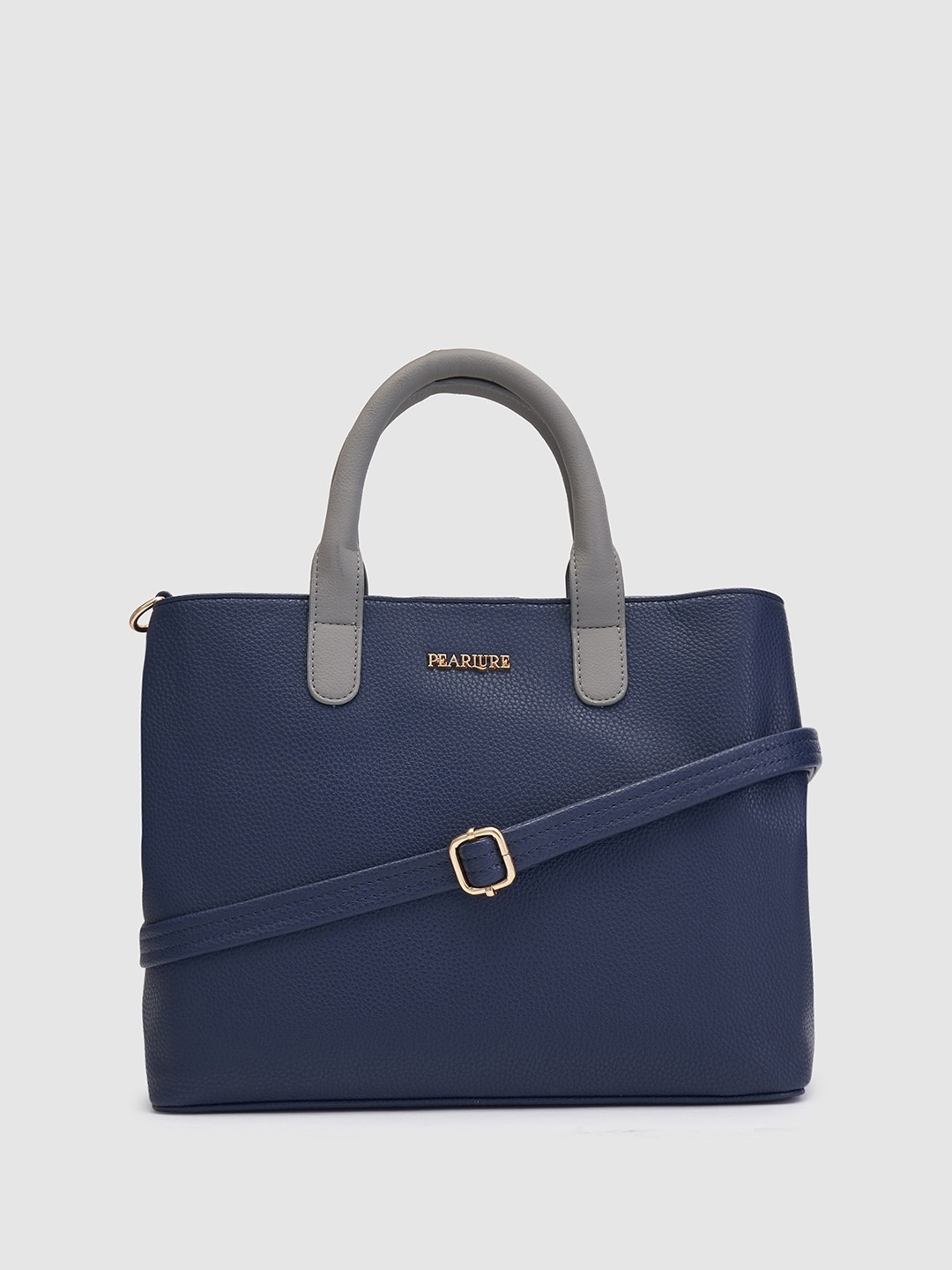 

Pearlure Structured Handheld Bag, Blue