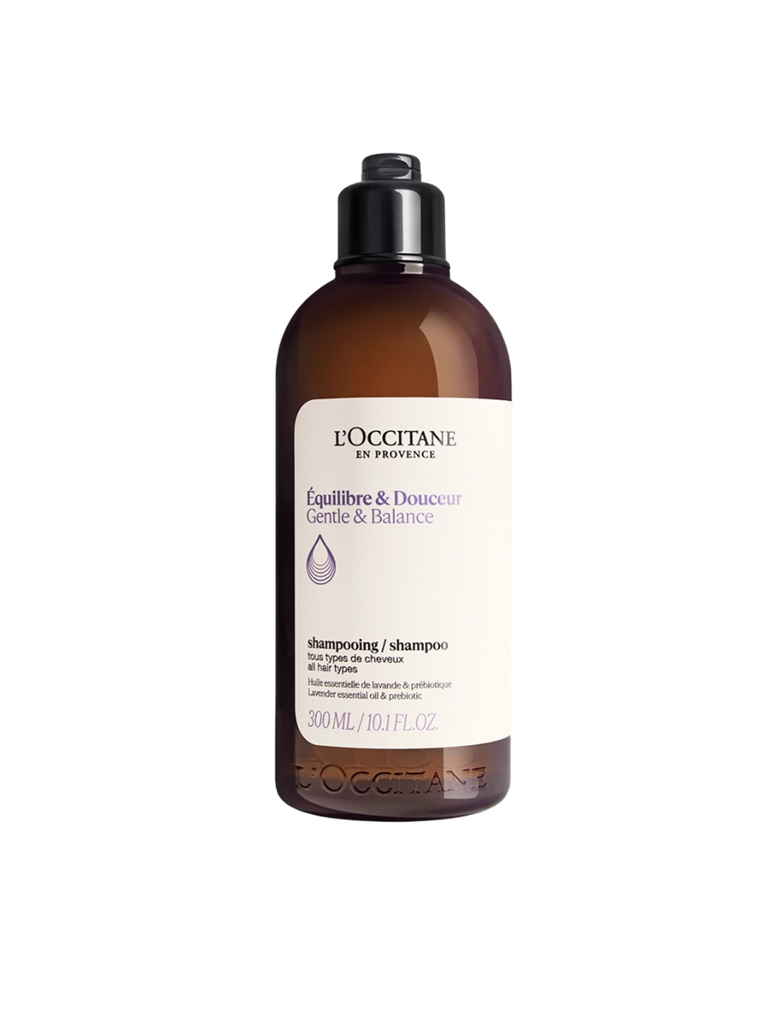 

LOccitane en Provence Gentle & Balance Shampoo with Lavender Essential Oil - 300 ml, Brown