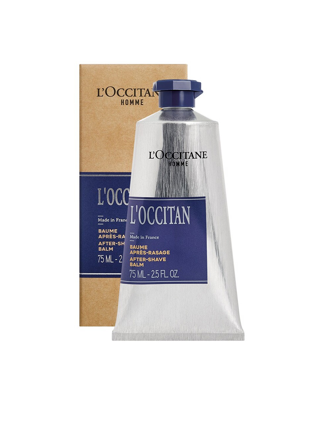

LOccitane en Provence Men After Shave Balm To Nourish & Calm Skin - 75ml, Blue
