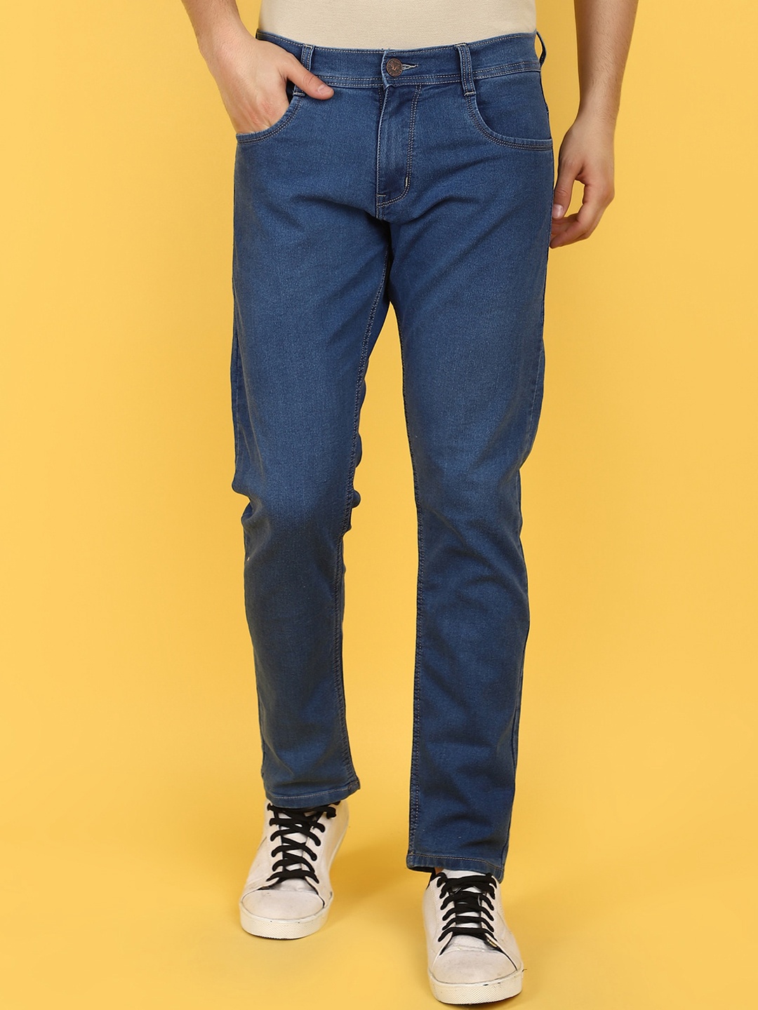 

V-Mart Men Mid-Rise Slim Fit Jeans, Blue