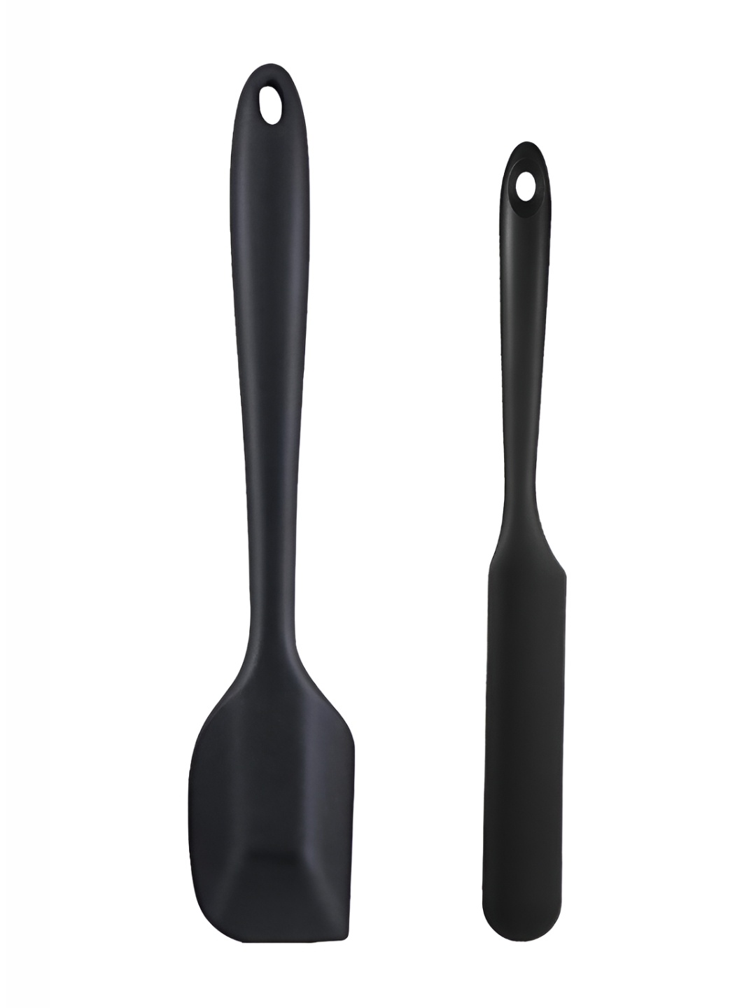 

P-Plus International Red 2-Pcs Non-Stick Spatula, Black