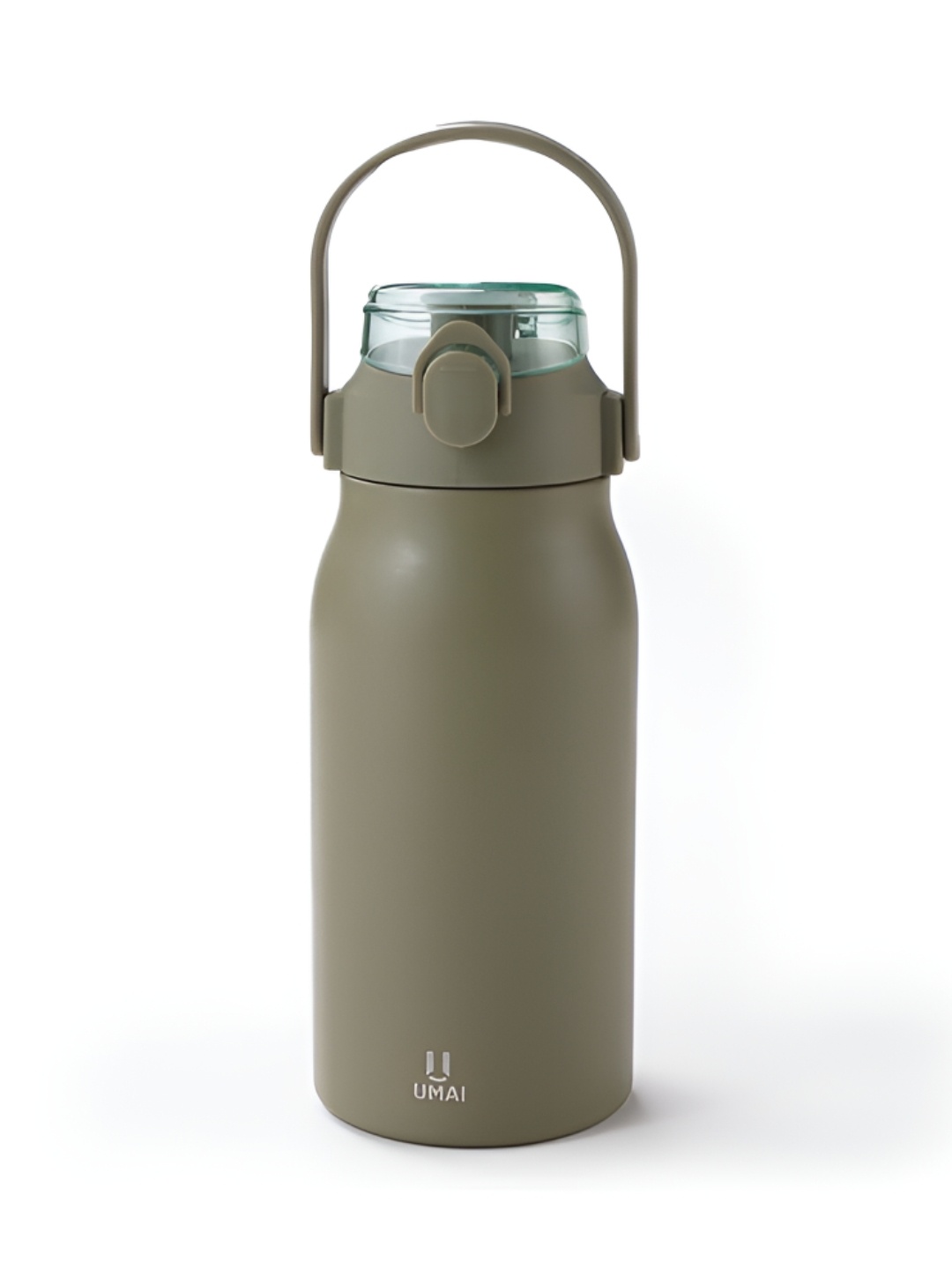 

UMAI Olive Green Stainless Steel Double Wall Vacuum Water Bottle 1 ltr