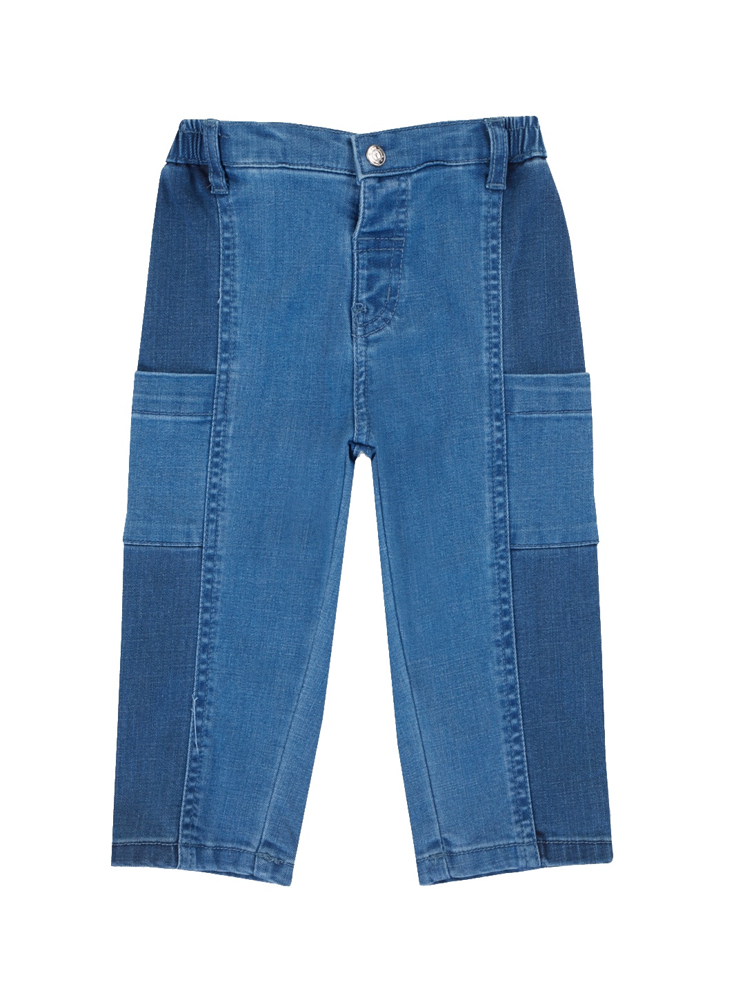 

GJ baby Boys Slim Fit Clean Look Jeans, Blue