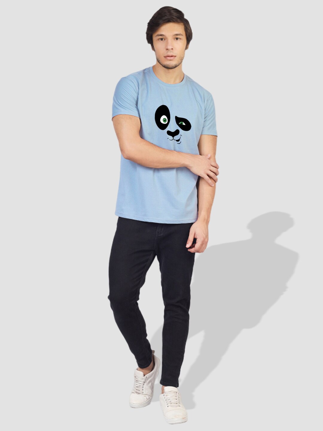 

Greylongg Graphic Printed T-shirt, Blue