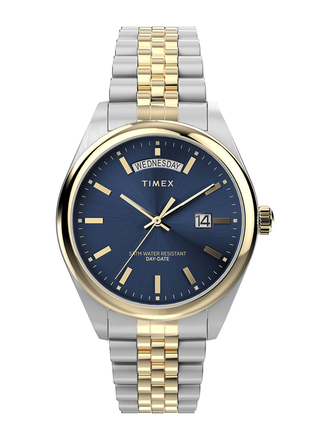 

Timex Men Trend Textured Dial Analogue Watch TW2W42600UJ, Blue
