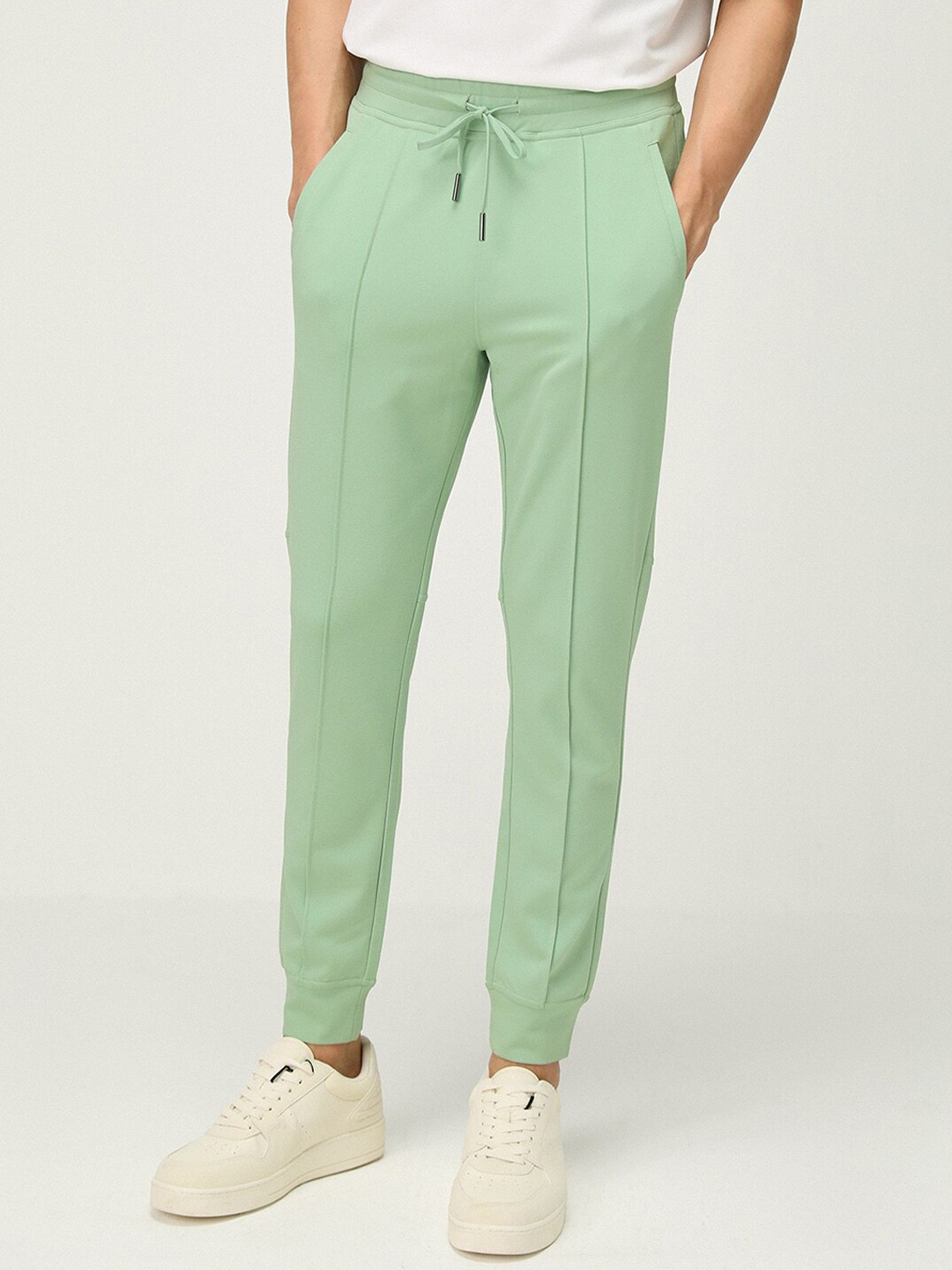 

Andamen Art Of Leisure Men Mid-Rise Jogger, Green