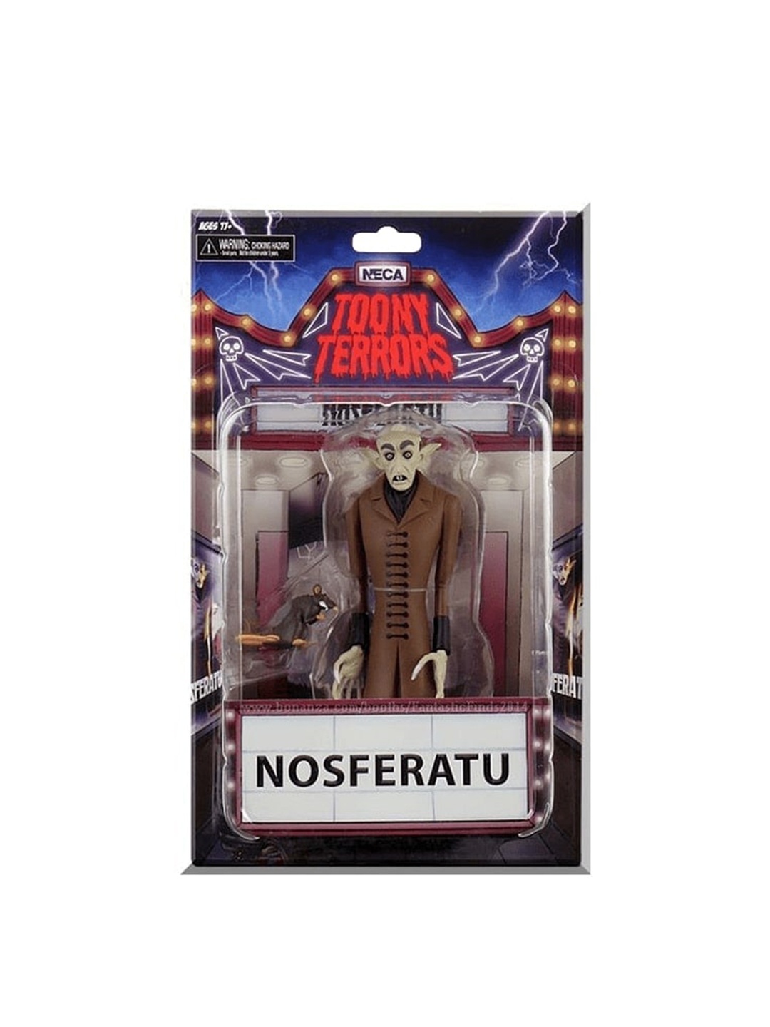 

Entertainment Store Unisex Brown Toony Terrors Nosferatu 6 Scale Action Figure Toy