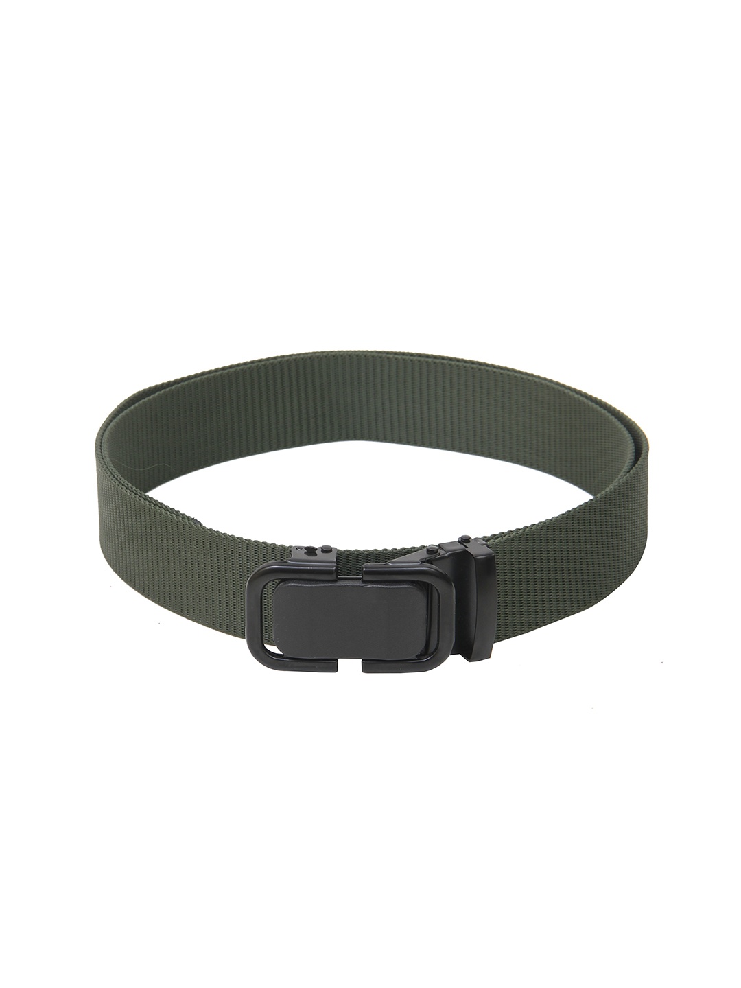

Calvadoss Boys Textured Canvas Belt, Green