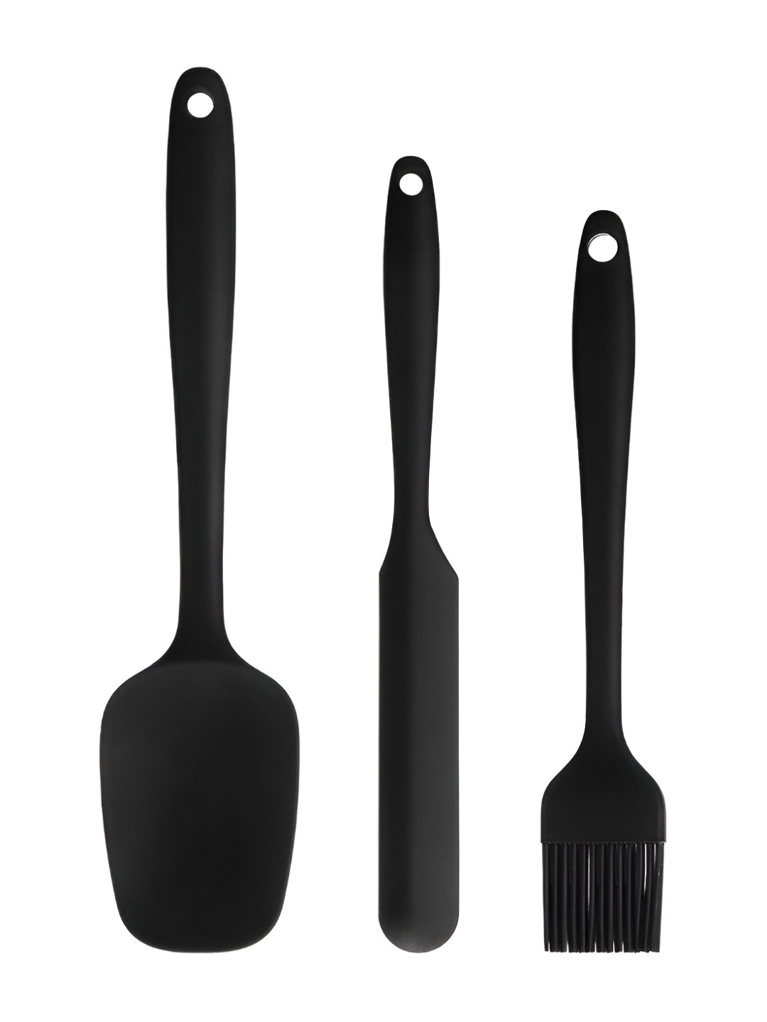 

P-Plus International Black 3Pcs Spatula Set