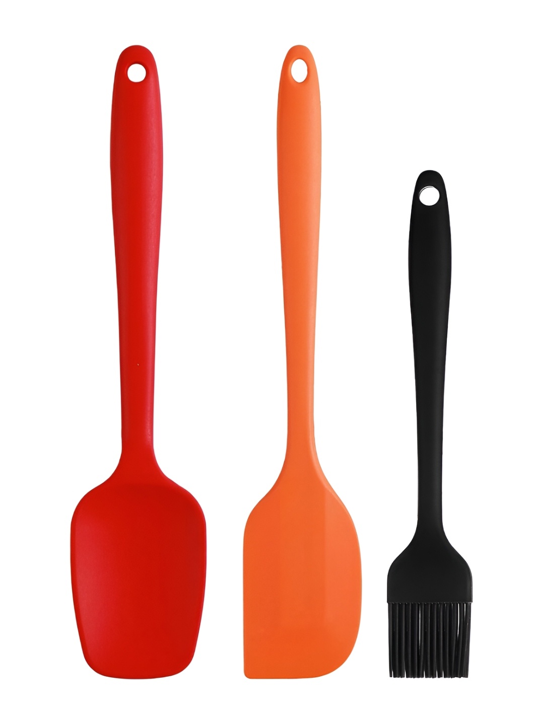 

P-Plus International Red & Black 3 Pieces Silicone Spatulas