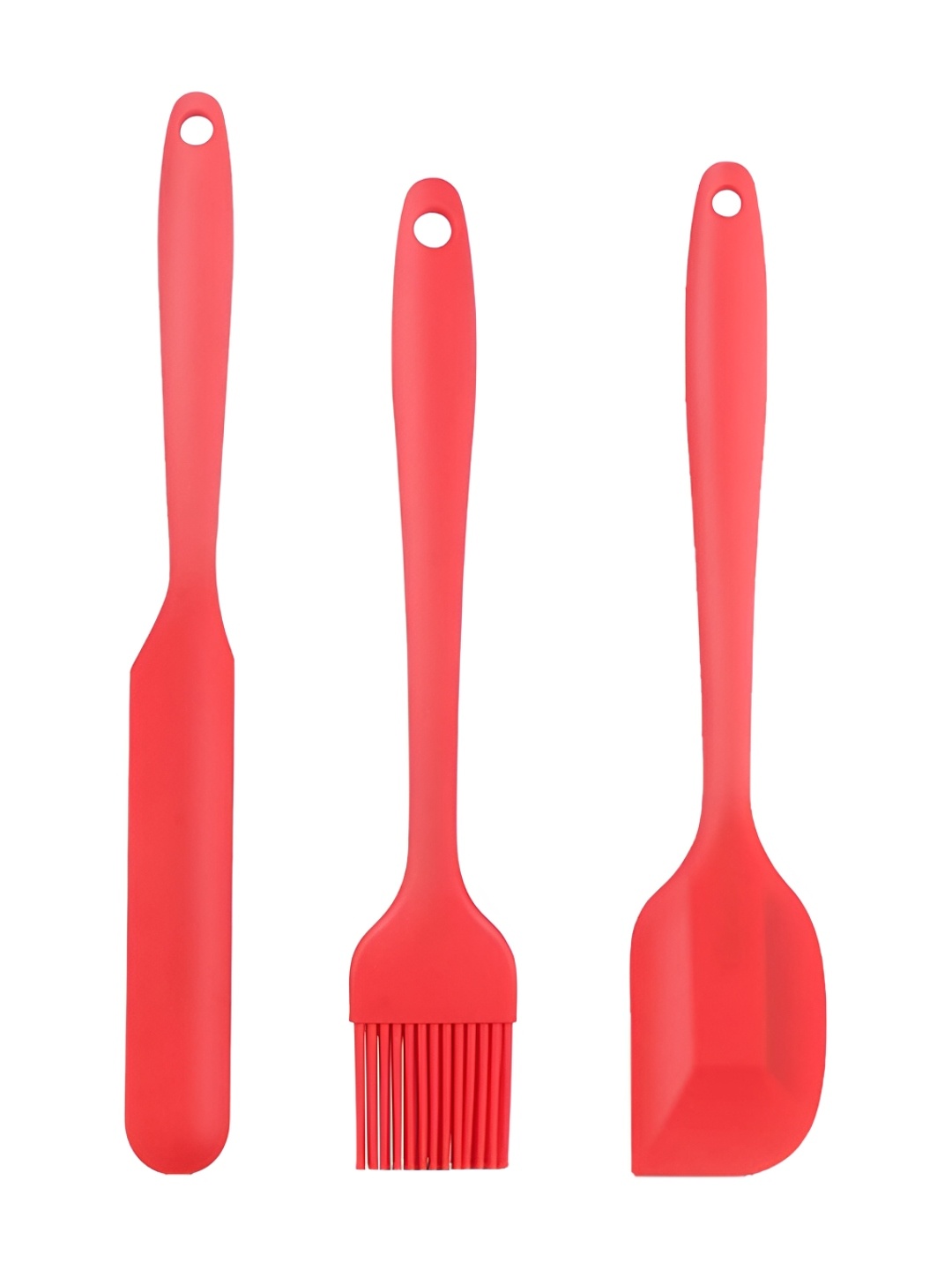 

P-Plus International Red 3 Pieces Cooking Spatulas