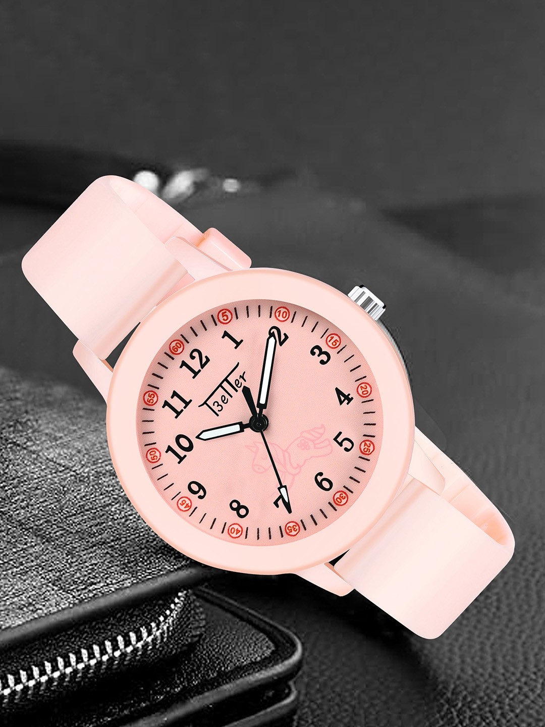 

YOUNG MISSION Better Watches Kids Straps Analogue Watch 1712 OR, Orange