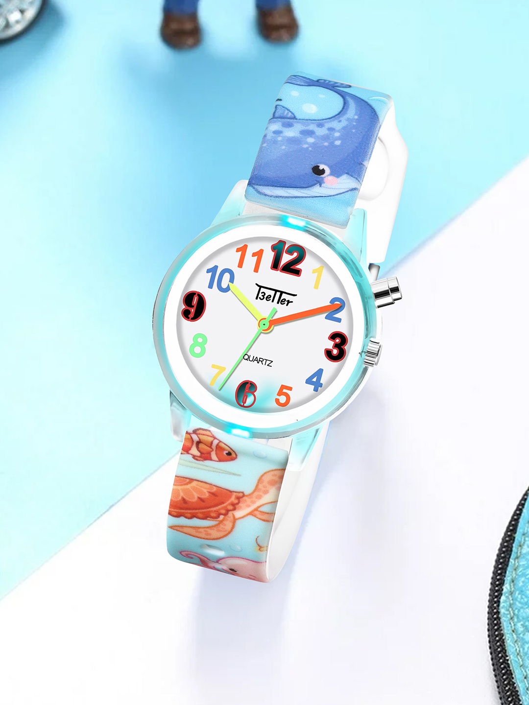 

YOUNG MISSION Kids Printed Analogue Watch Better Watch 1192 BL, Blue