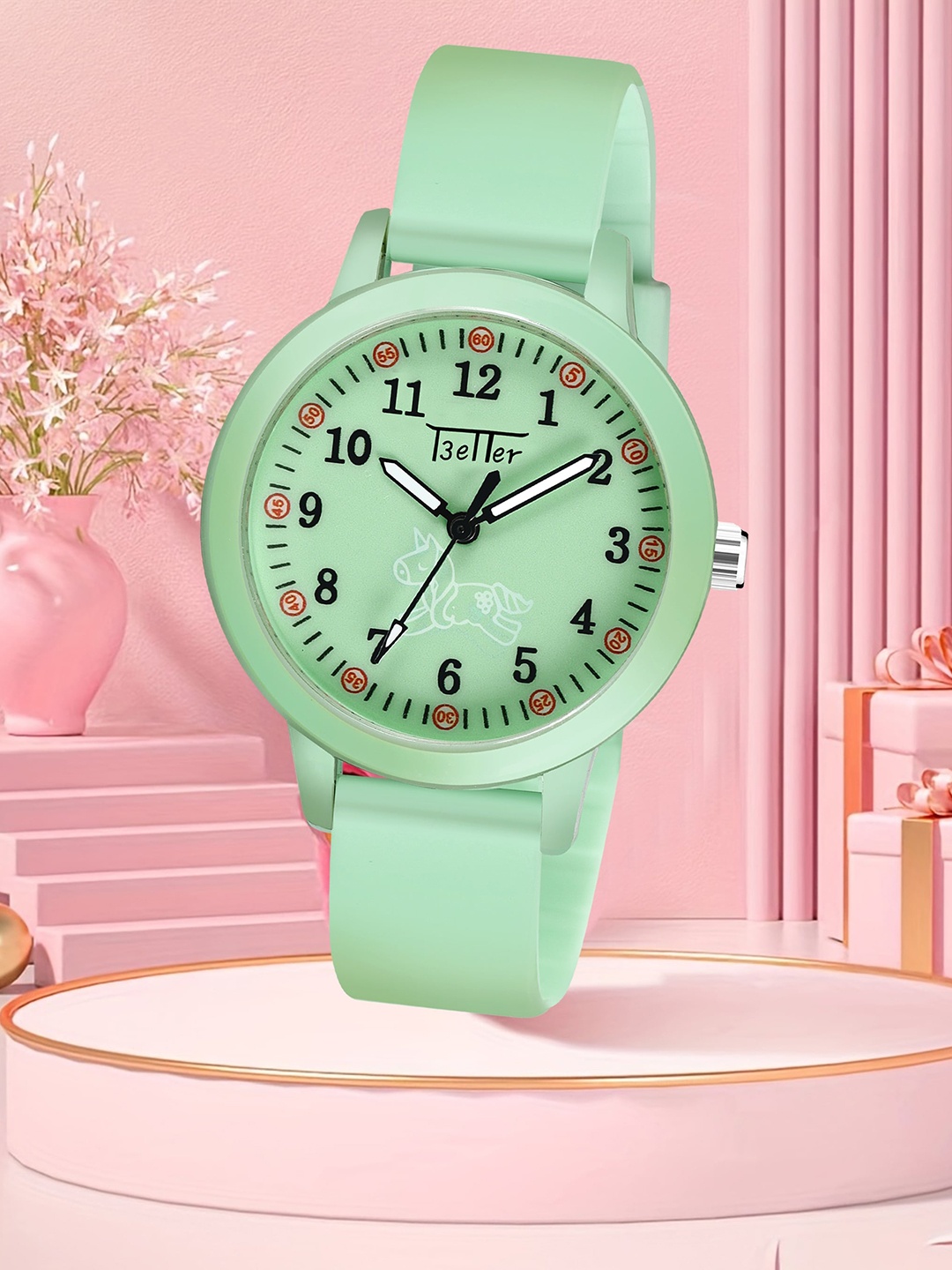 

YOUNG MISSION Kids Dial & Straps Analogue Watches Better Watch 1712 GR, Multi