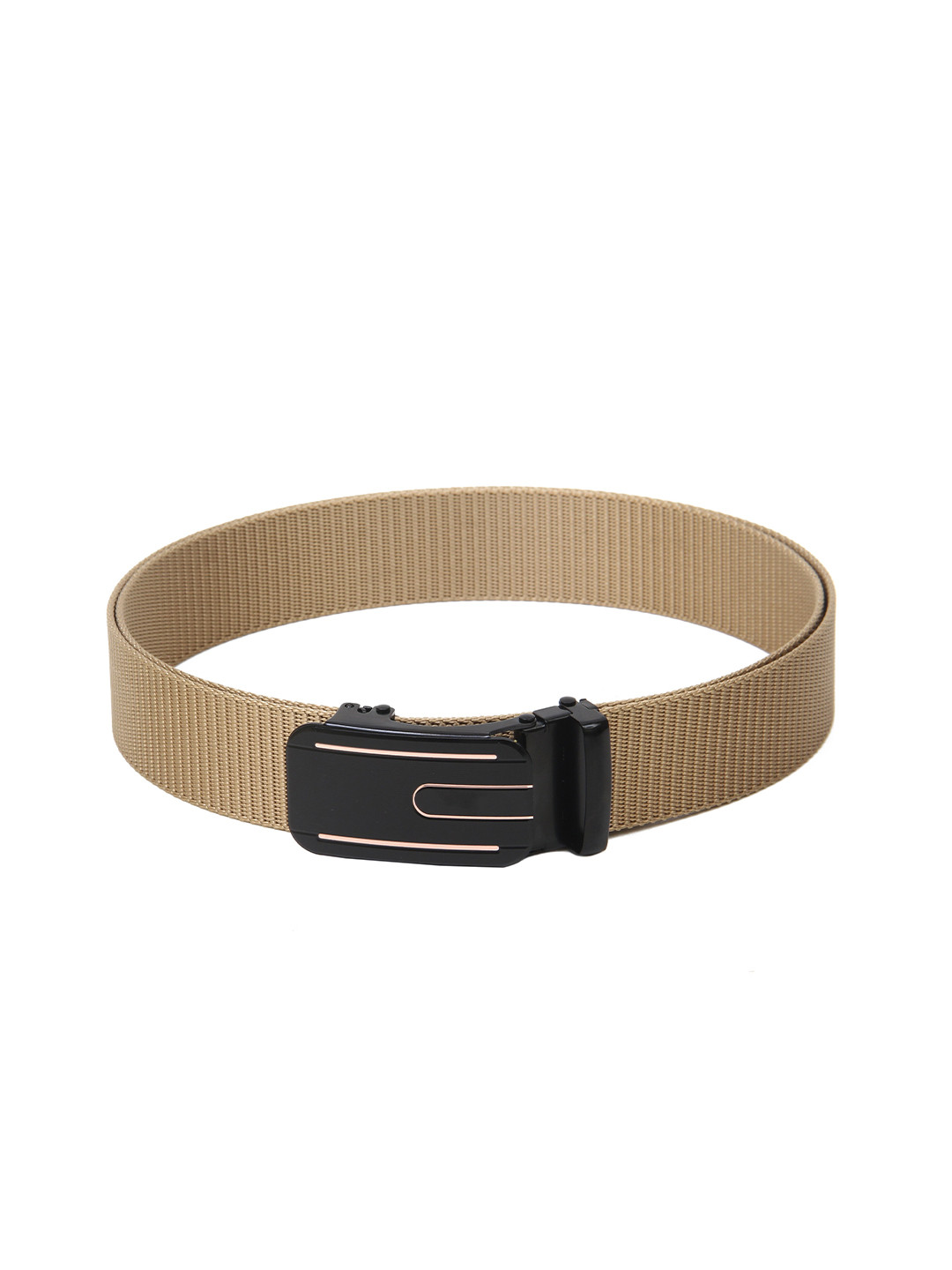 

Calvadoss Boys Textured Belt, Beige