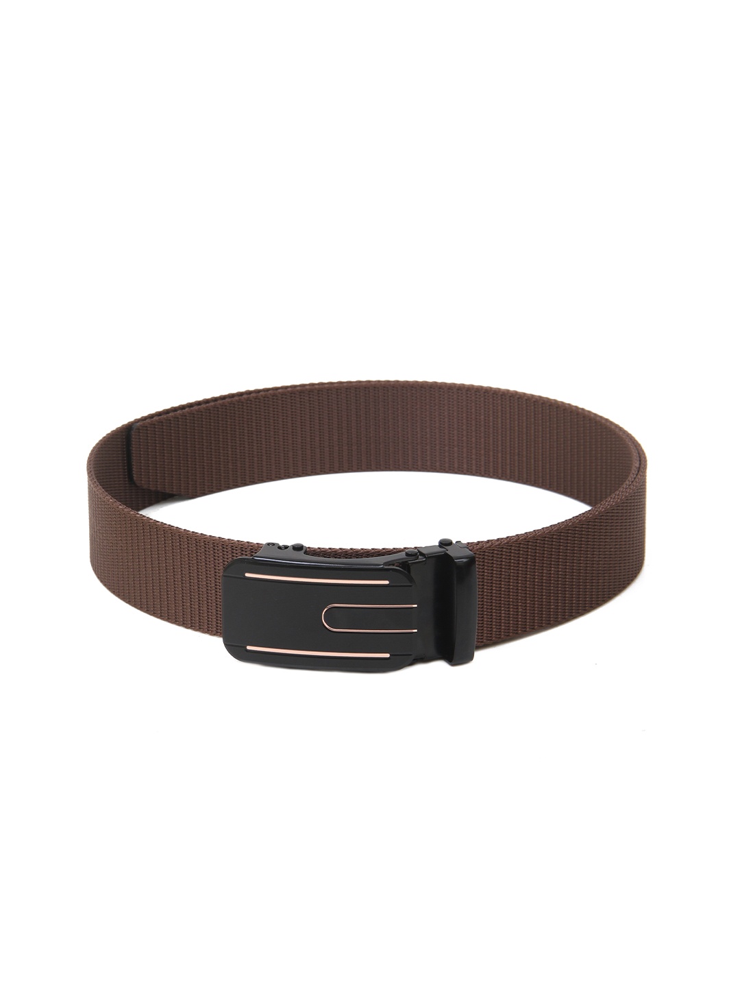 

Calvadoss Boys Textured Belt, Brown