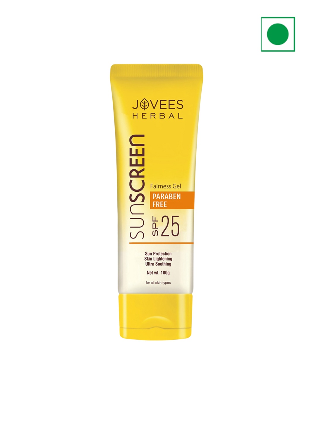 

Jovees Herbal Sunscreen Gel SPF 25 - 100 gm, Off white