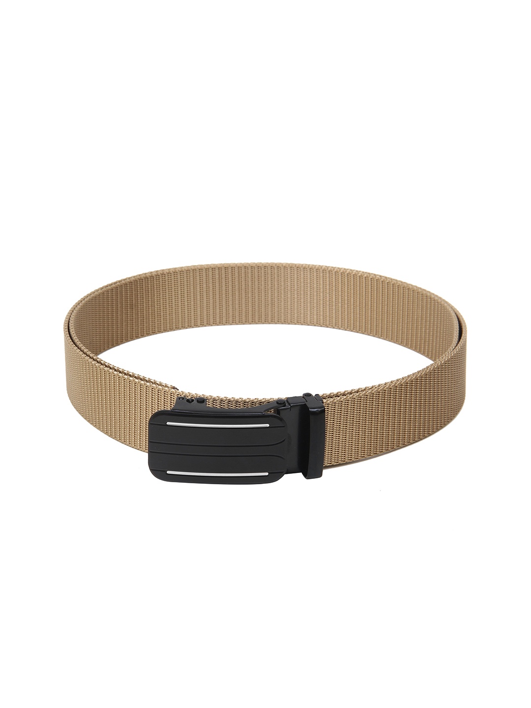 

Calvadoss Boys Textured Canvas Belt, Beige