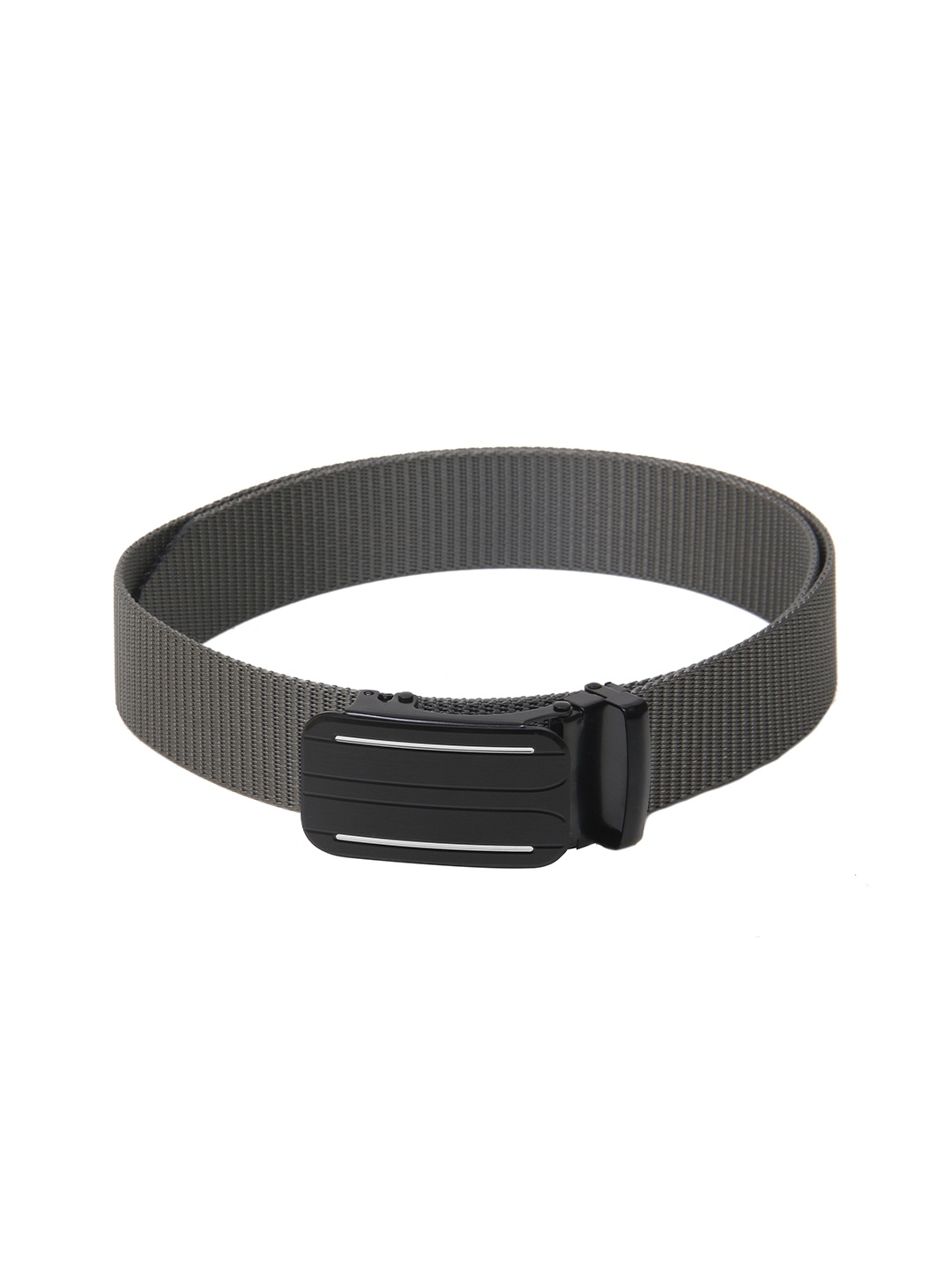 

Calvadoss Boys Textured Canvas Belt, Grey
