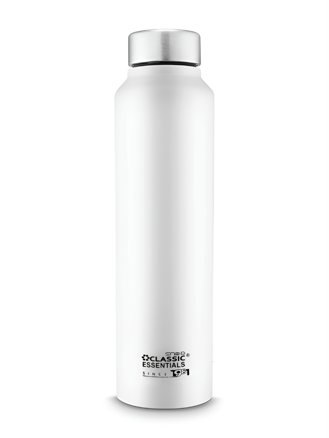 

Classic Essentials White Stainless Steel Water Bottle 1 L