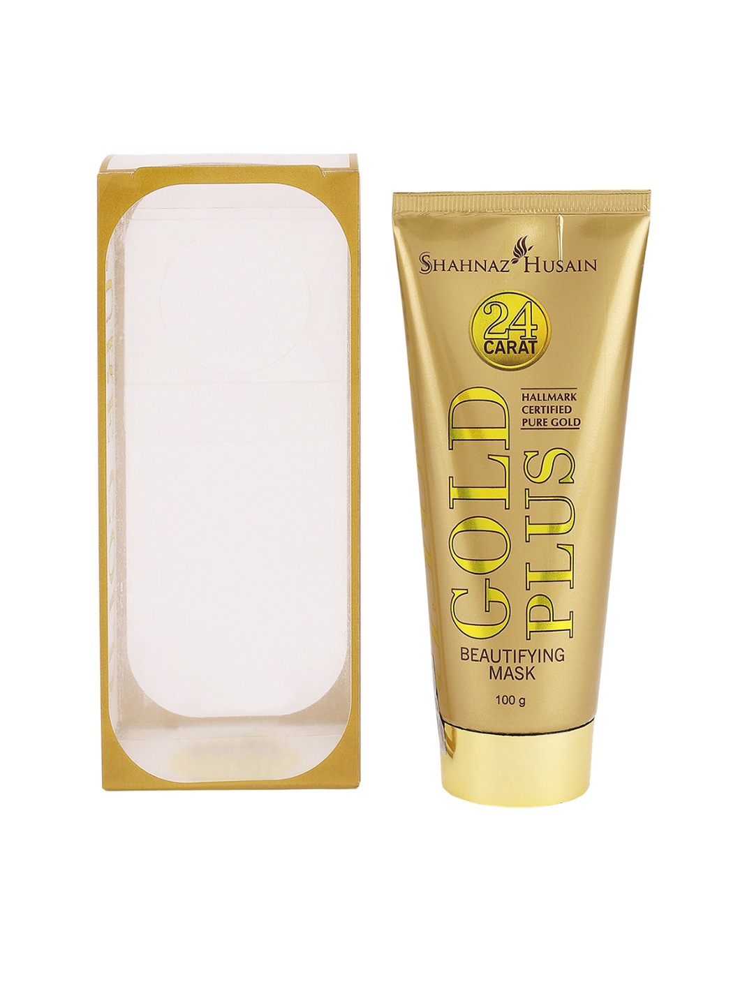 

Shahnaz Husain Gold Plus Beautifying Mask - 100 gm, Yellow
