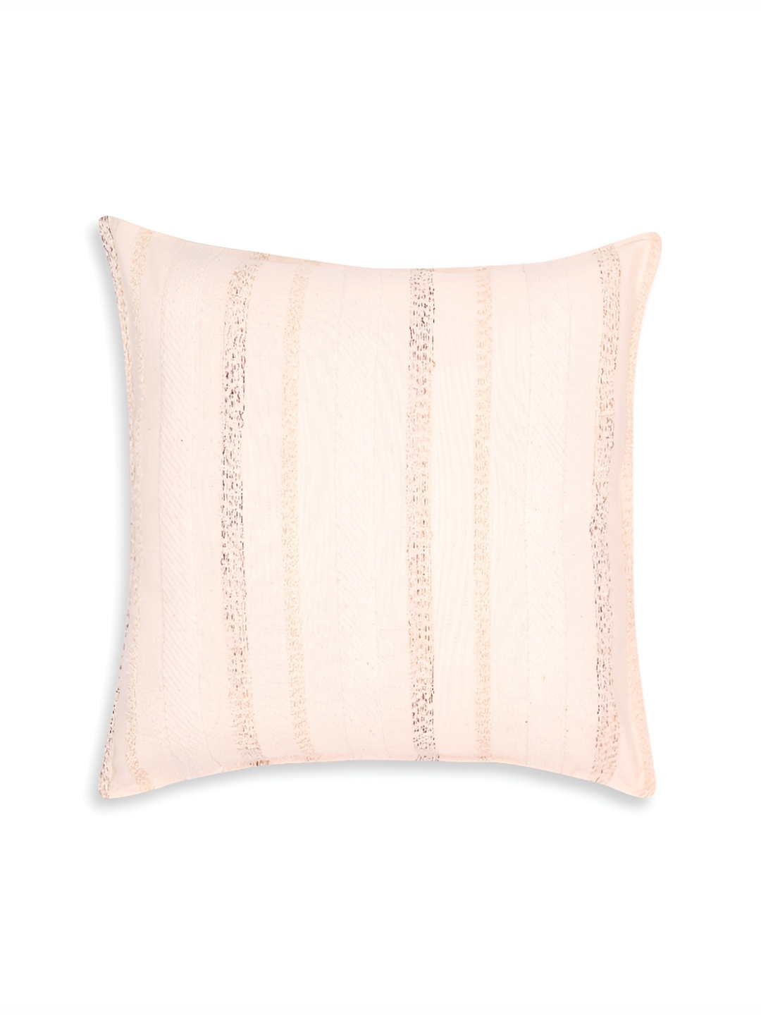 Fashionhub Off White Abstract Cotton Square Cushion Covers