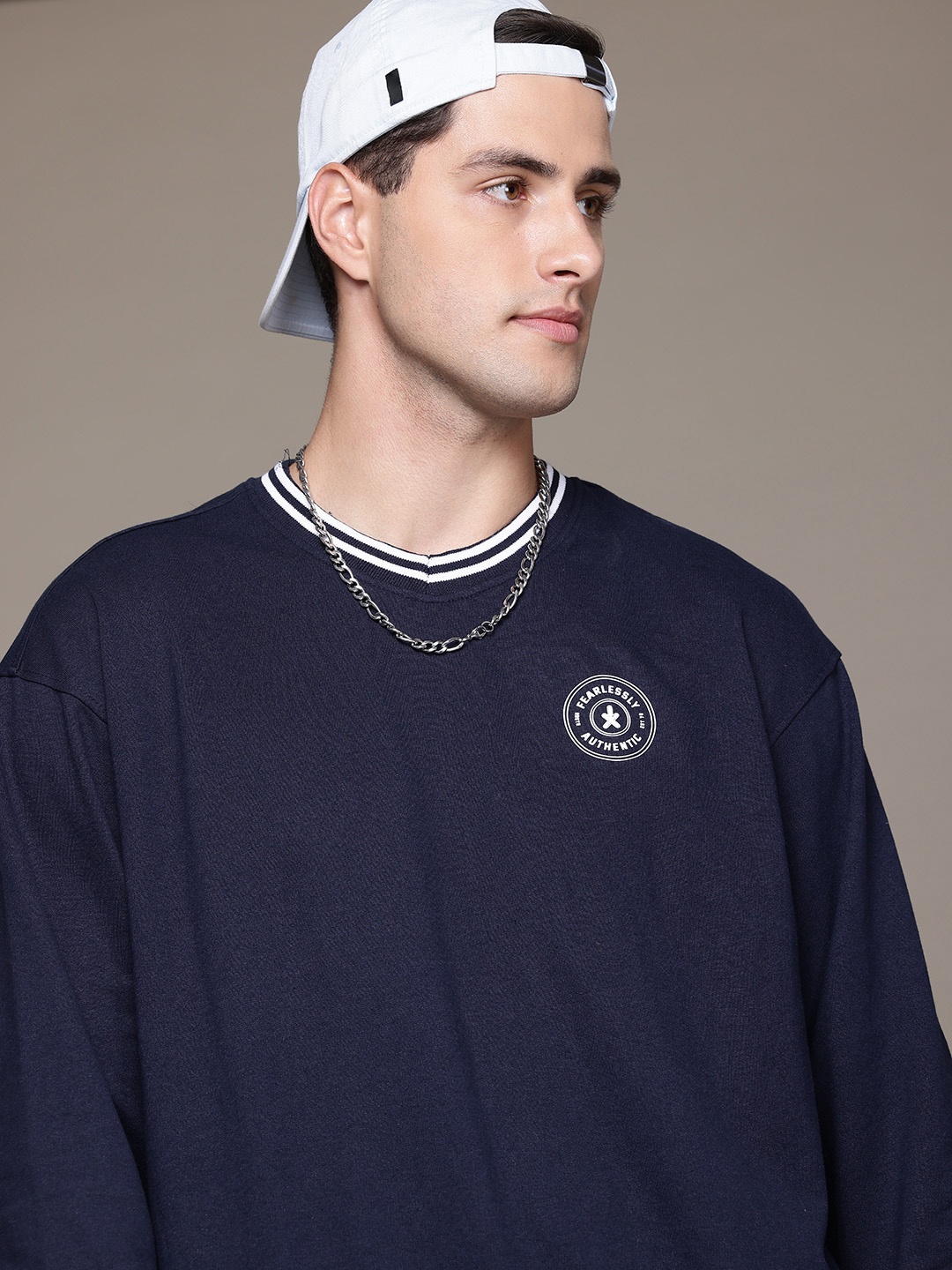 

The Roadster Lifestyle Co. Relaxed Fit Sweatshirt, Navy blue