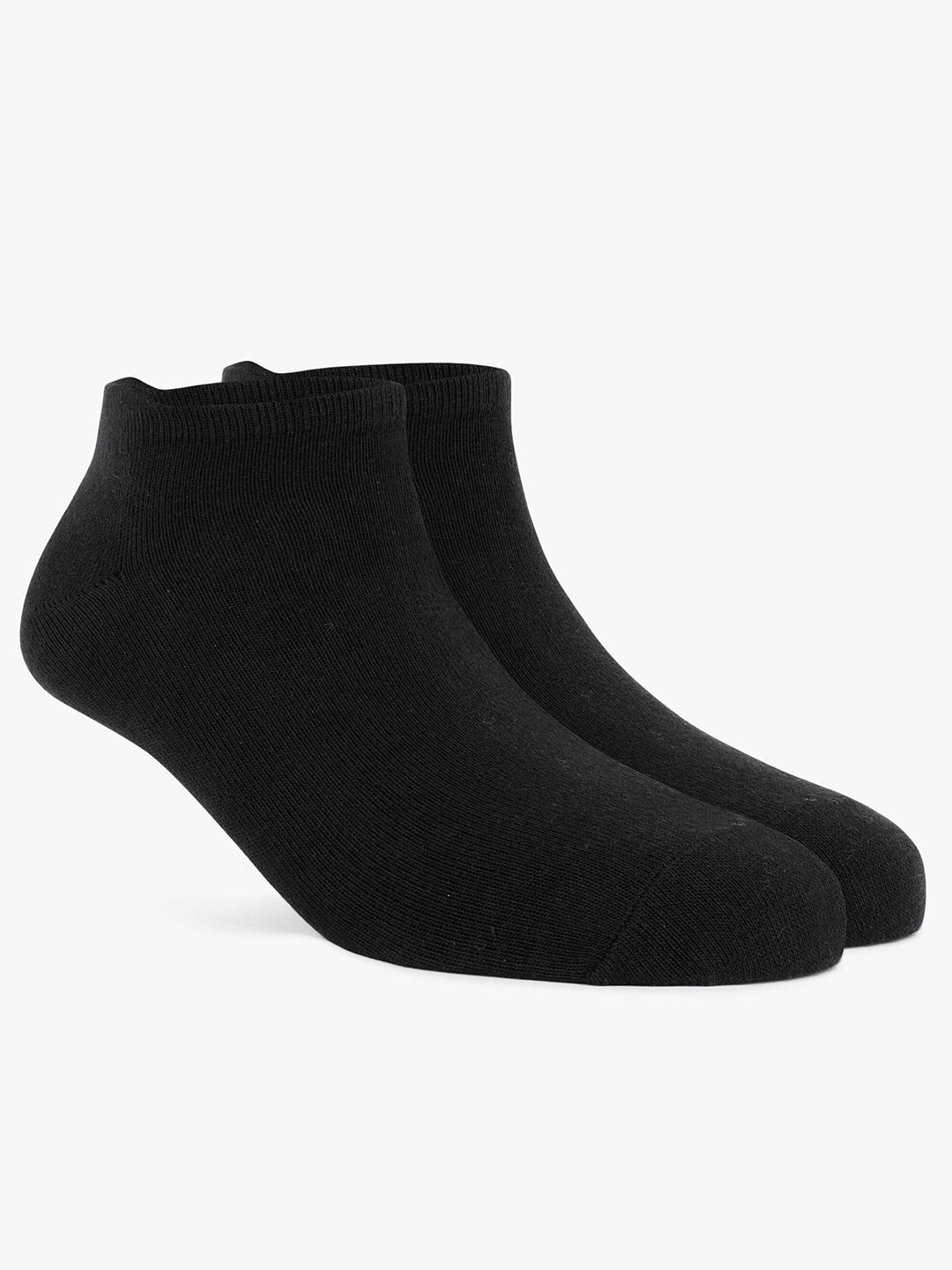 

TOFFCRAFT Men Cotton Anti-Odour Ankle-Length Socks, Black