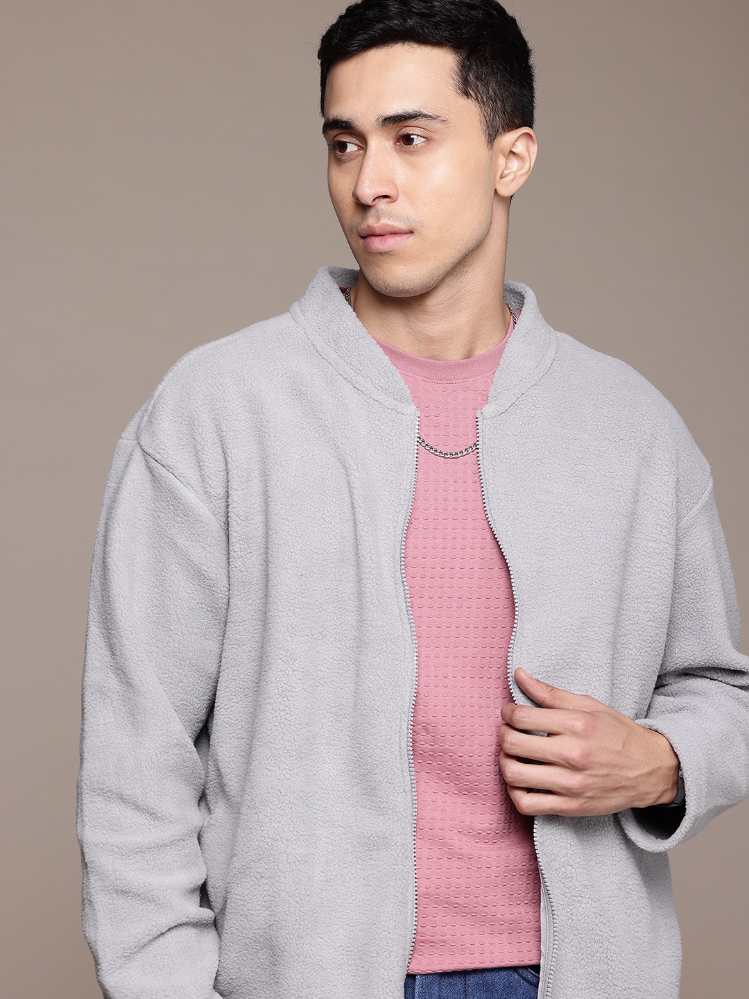 

The Roadster Lifestyle Co. Fleece Hooded Sweatshirt, Grey
