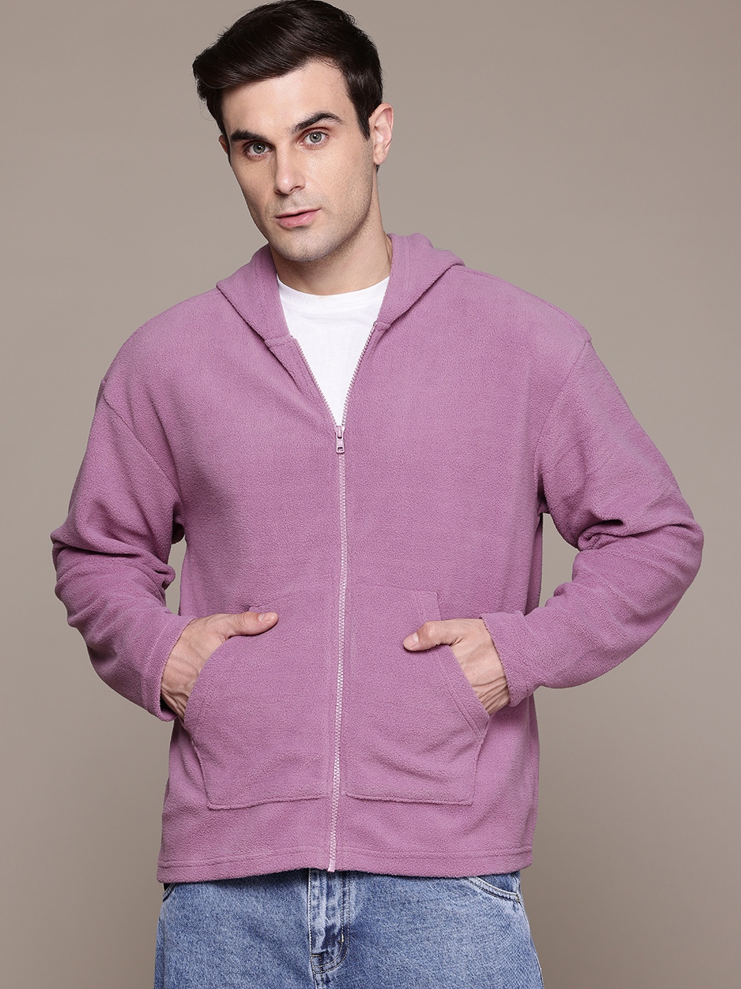 

The Roadster Lifestyle Co. Hooded Fleece Sweatshirt, Mauve