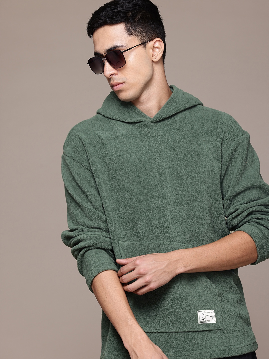 

The Roadster Lifestyle Co. Fleece Hooded Sweatshirt, Green