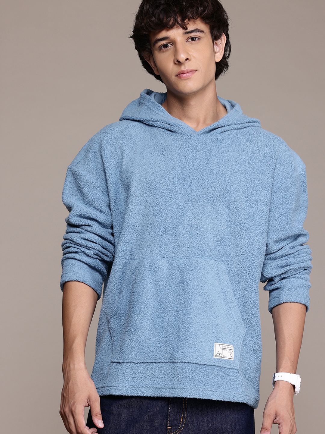 

The Roadster Lifestyle Co. Fleece Hooded Sweatshirt, Blue