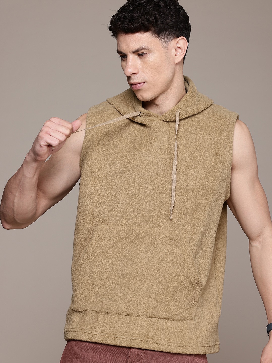 

Roadster Hooded Fleece Sweatshirt, Brown