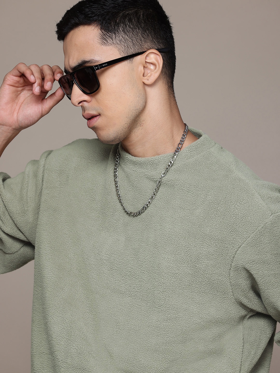 

The Roadster Lifestyle Co. Fleece Pullover Sweatshirt, Green