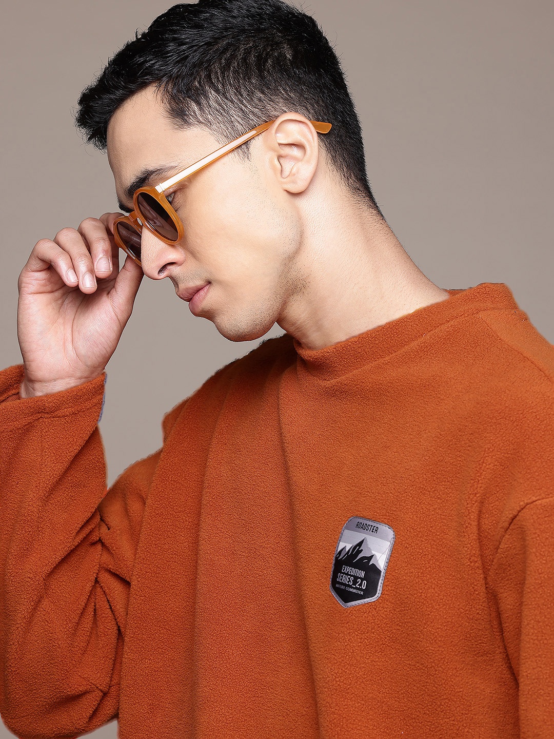 

The Roadster Lifestyle Co. Fleece Sweatshirt, Rust