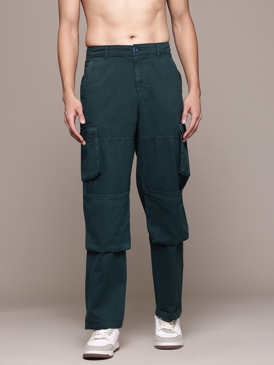 

The Roadster Lifestyle Co. Twill Weave Cargos, Green