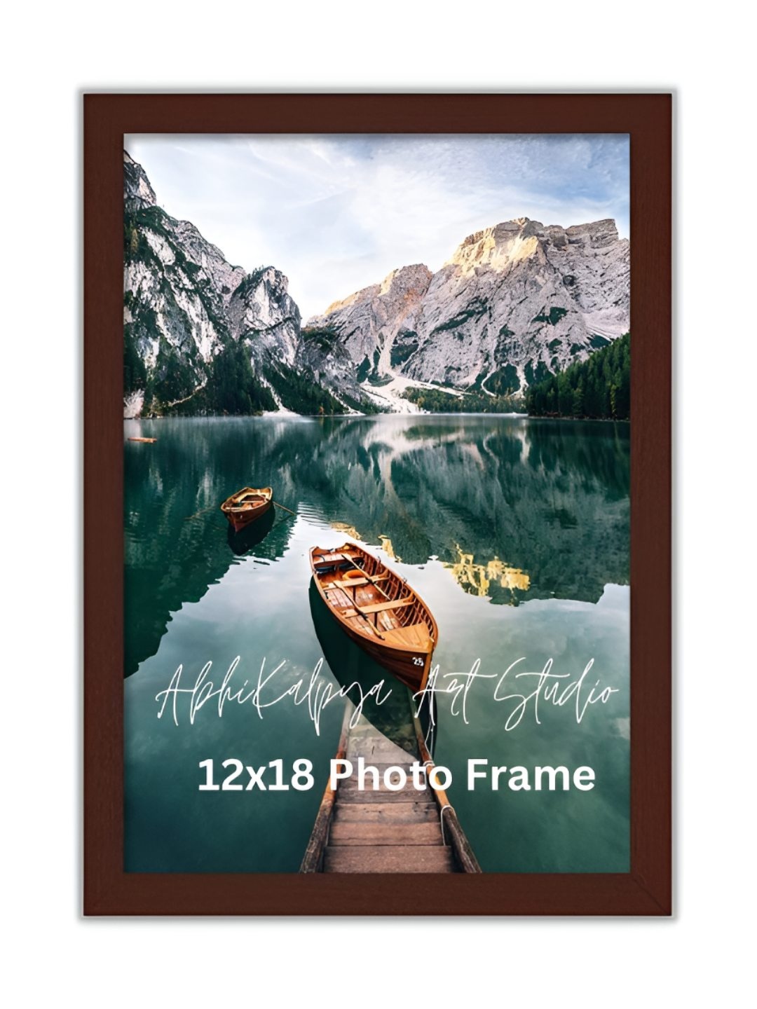 

AbhiKalpya Art Studio-Get a vibe Brown Wall Photo Frames