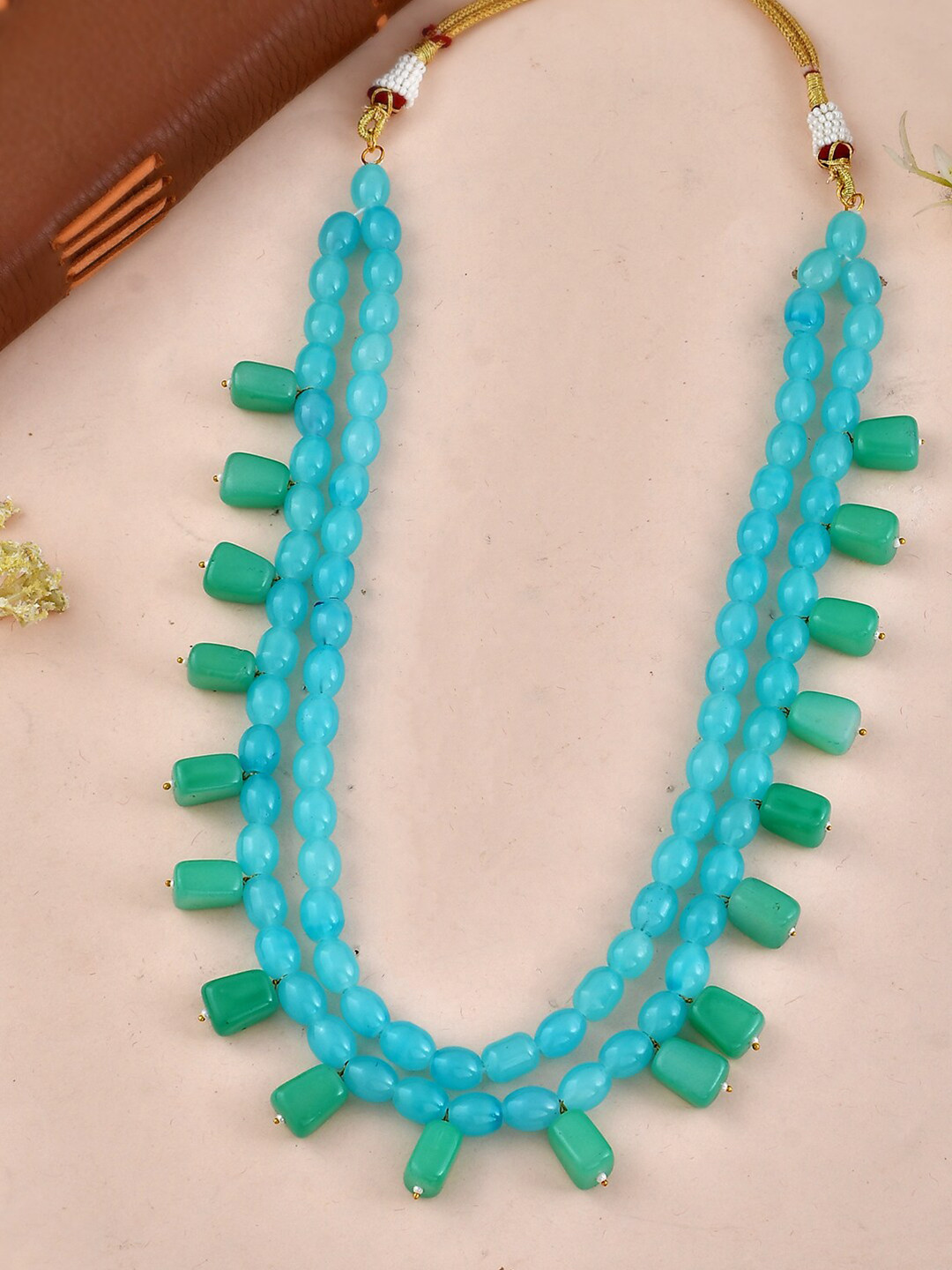 

Silvermerc Designs Men Copper Layered Gold-Plated Necklace