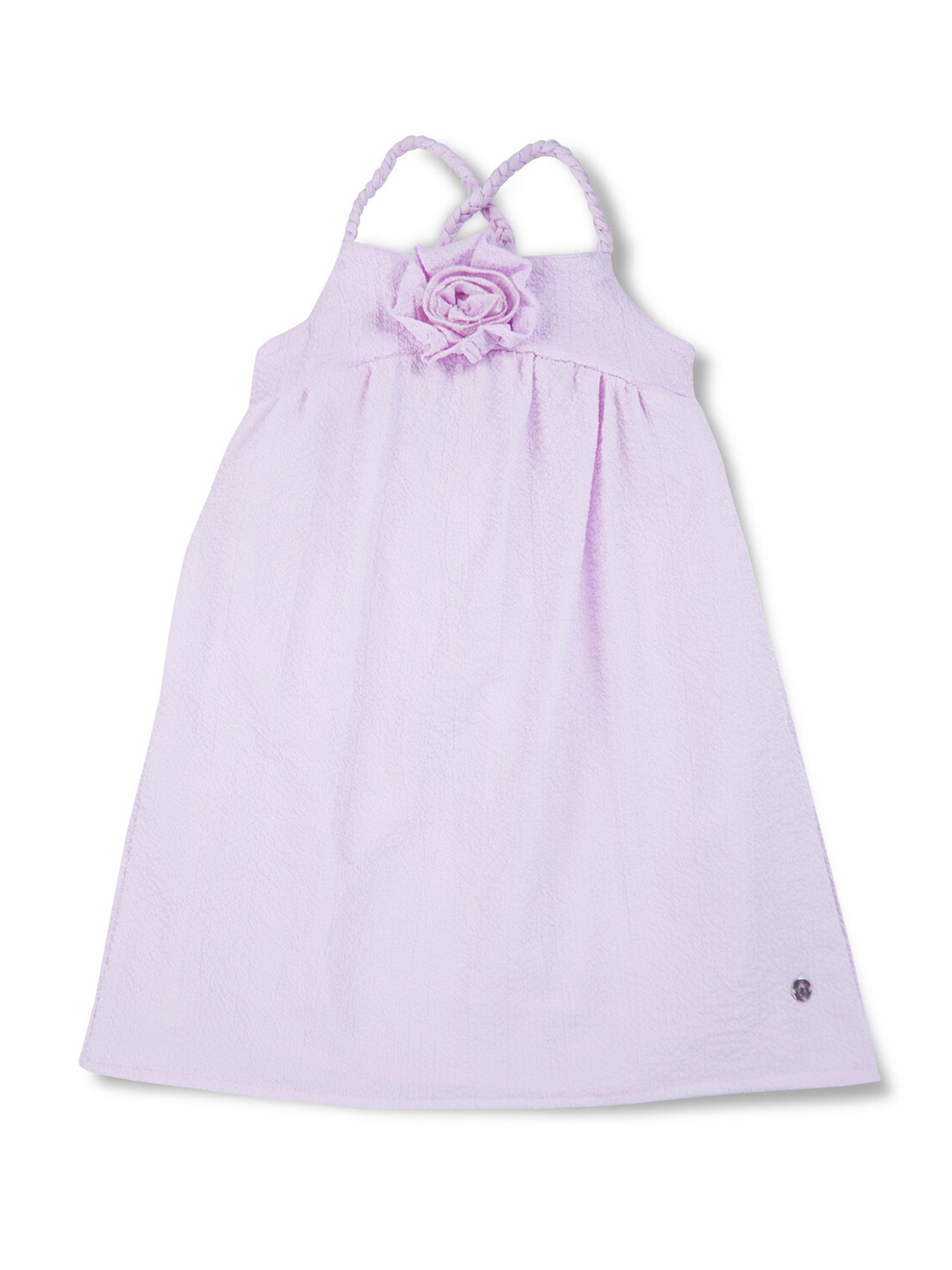 

Gini and Jony Shoulder Straps Sleeveless A-Line Dress, Peach