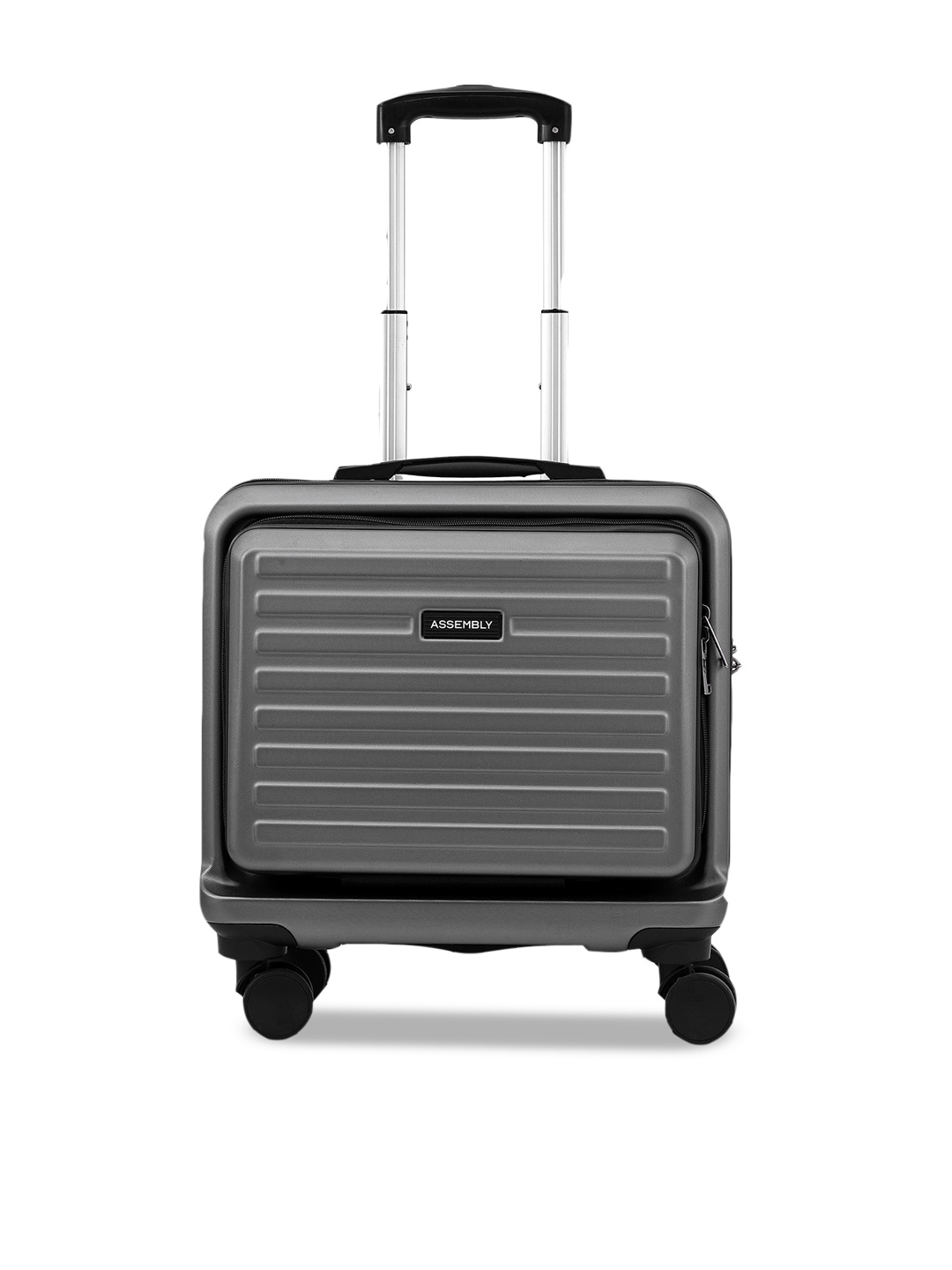 

Assembly Overnighter Trolley Bag With Laptop Compartment, Grey