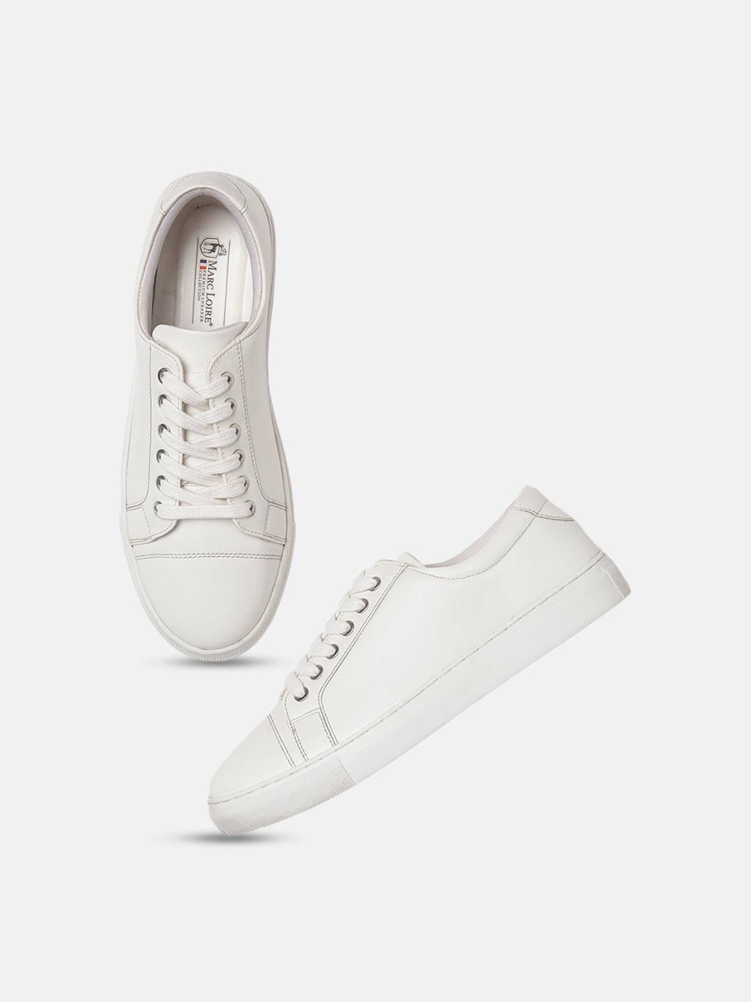 

Marc Loire Women Round Toe Sneakers, White