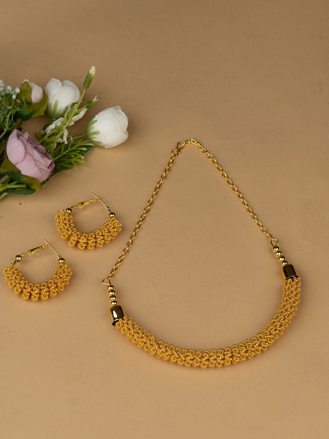 

Mirraw Gold-Plated Jewellery Set