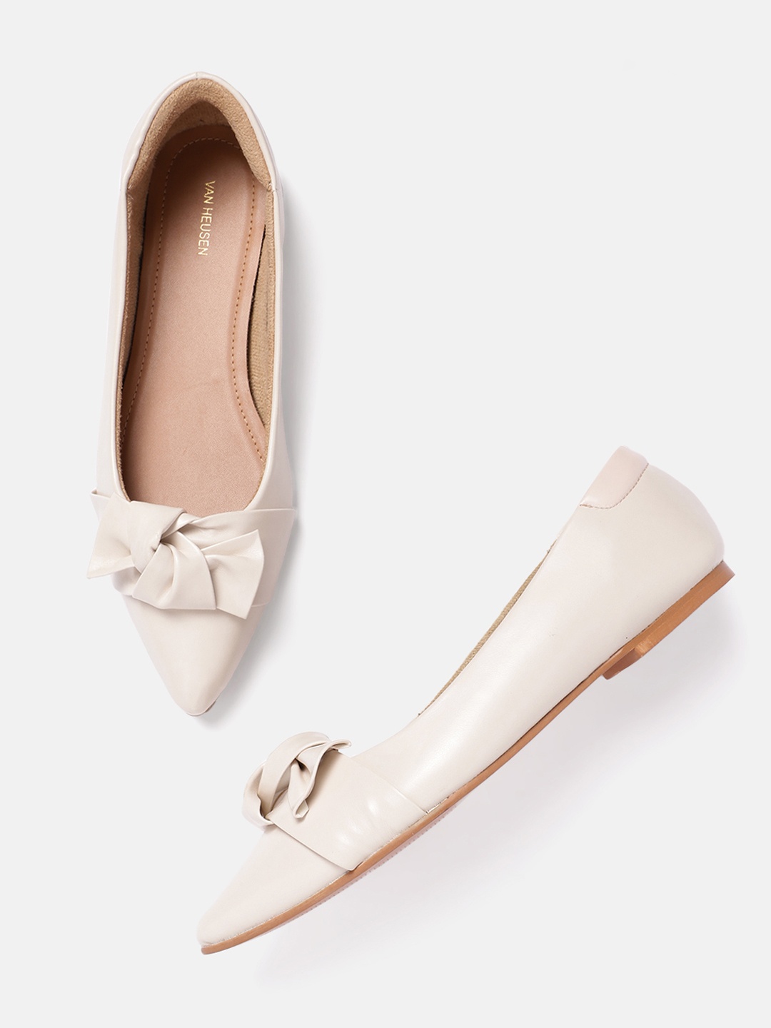 

Van Heusen Women Bow Detail Ballerinas, Pink