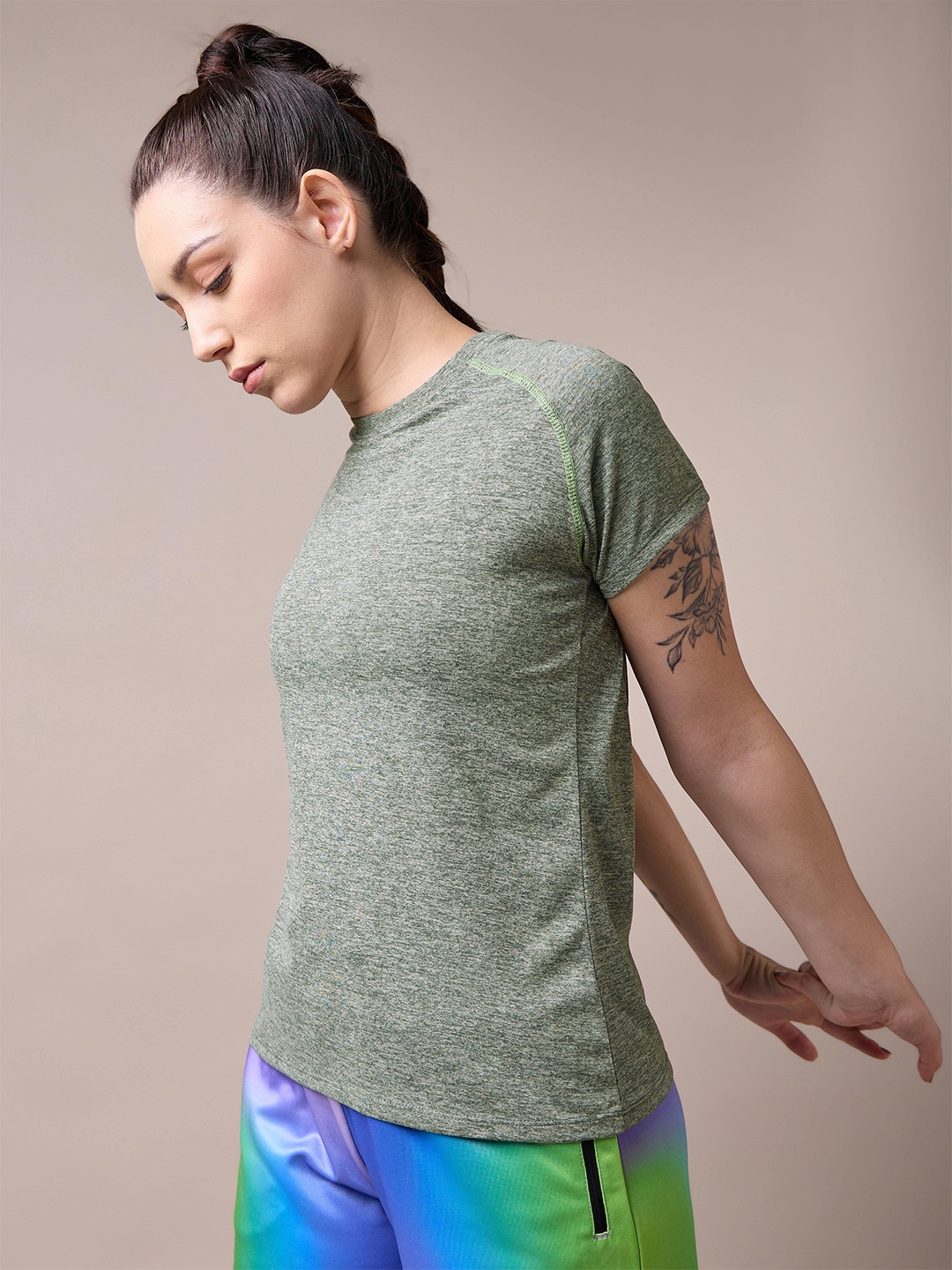 

CULT Muscle Flex Comfortech T-shirt, Olive