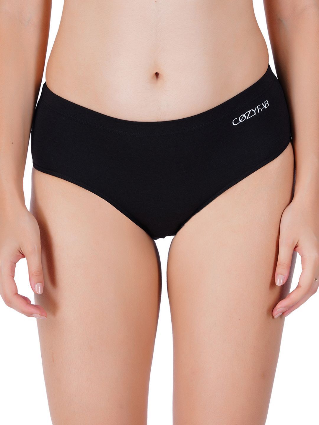 

CozyFab Anti Bacterial Hipster Briefs CF-Hipster-Black