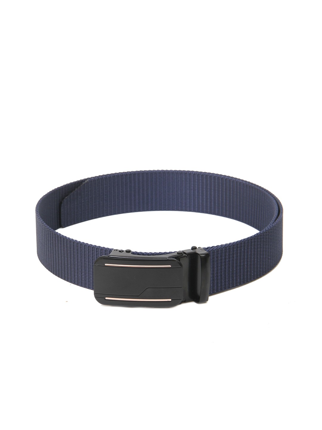 

Calvadoss Boys Textured Canvas Belt, Navy blue