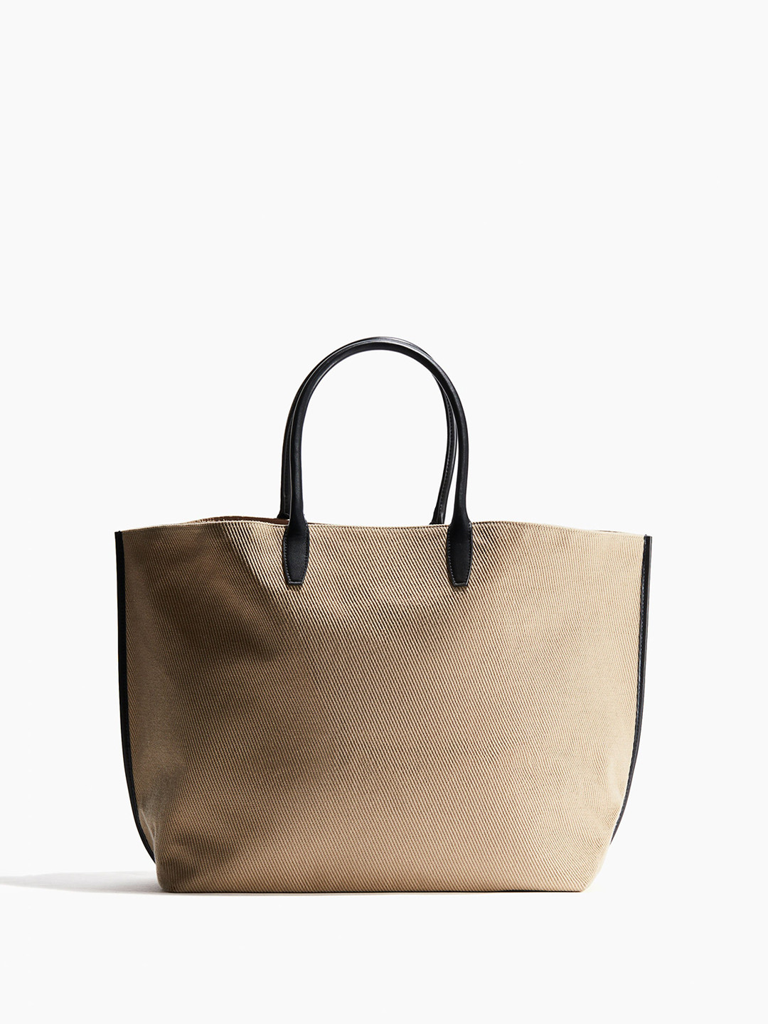 

H&M Women Large Shopper, Beige